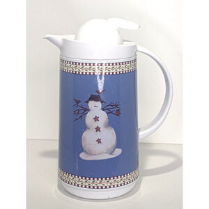 Debbie Mumm Oggi Thermal Coffee Pot Carafe 11 1/2" Tall